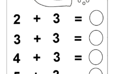 Free Printable Kindergarten Math Worksheets