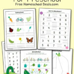 Free Printable Preschool Worksheets Age 4 Learning How To Read