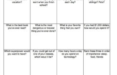 Games For Middle Schoolers Get To Know You Activities First Day Of