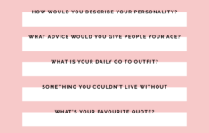 Get To Know Me Free Template Slam Book Get To Know Me Template Get