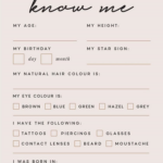 Get To Know Me Instagram Story Template By Kelseyinlondon InstaStory