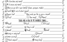 Get To Know Me Worksheet For Adults Try This Sheet