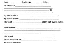 Get To Know Me Worksheet For Adults Try This Sheet