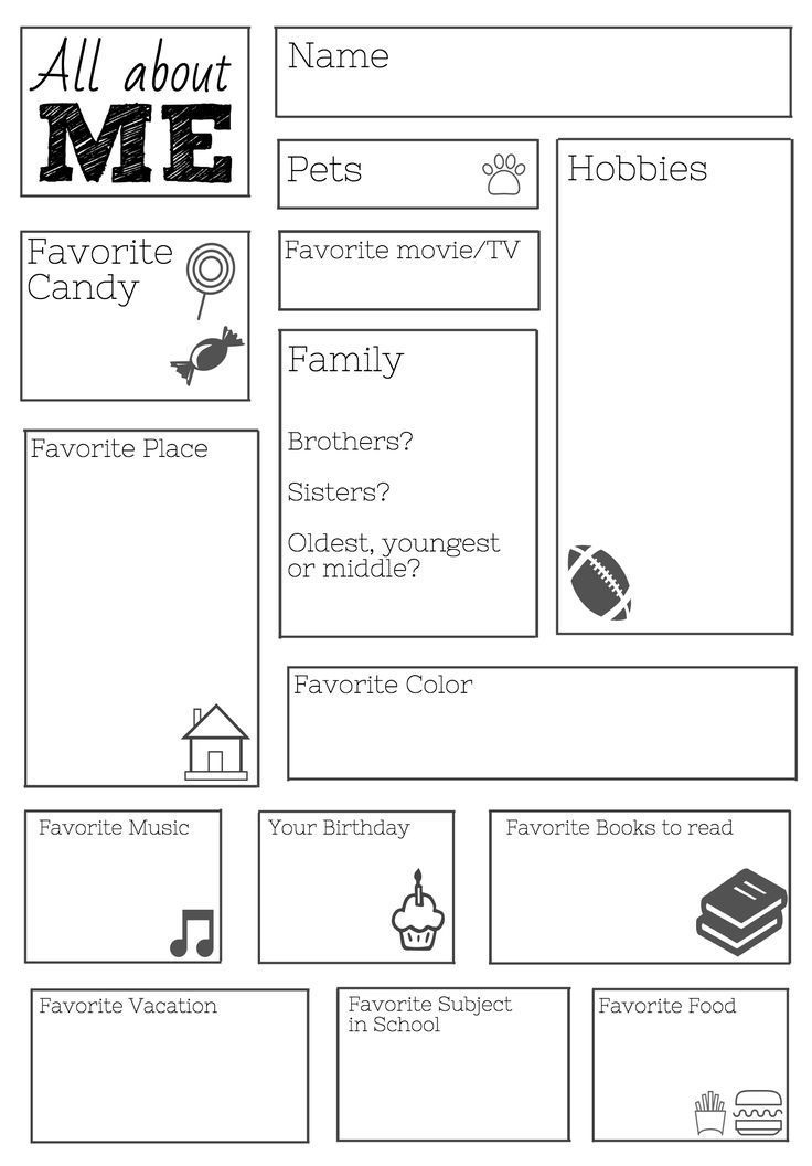 Get To Know Me Worksheet For Adults Try This Sheet