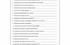 Getting To Know You Printables For Adults Gridgit