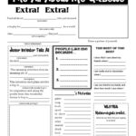 Image Result For All About Me Middle School Worksheet First Day Of