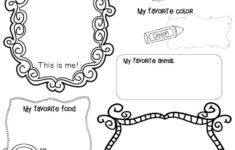 Kindergarten Assessment Activities FREEBIE Included All About Me