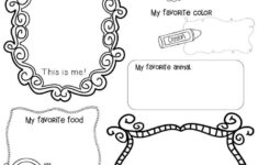 Kindergarten Assessment Activities FREEBIE Included All About Me