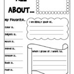 Math About Me Worksheet Printable About Worksheets With All 4th Grade