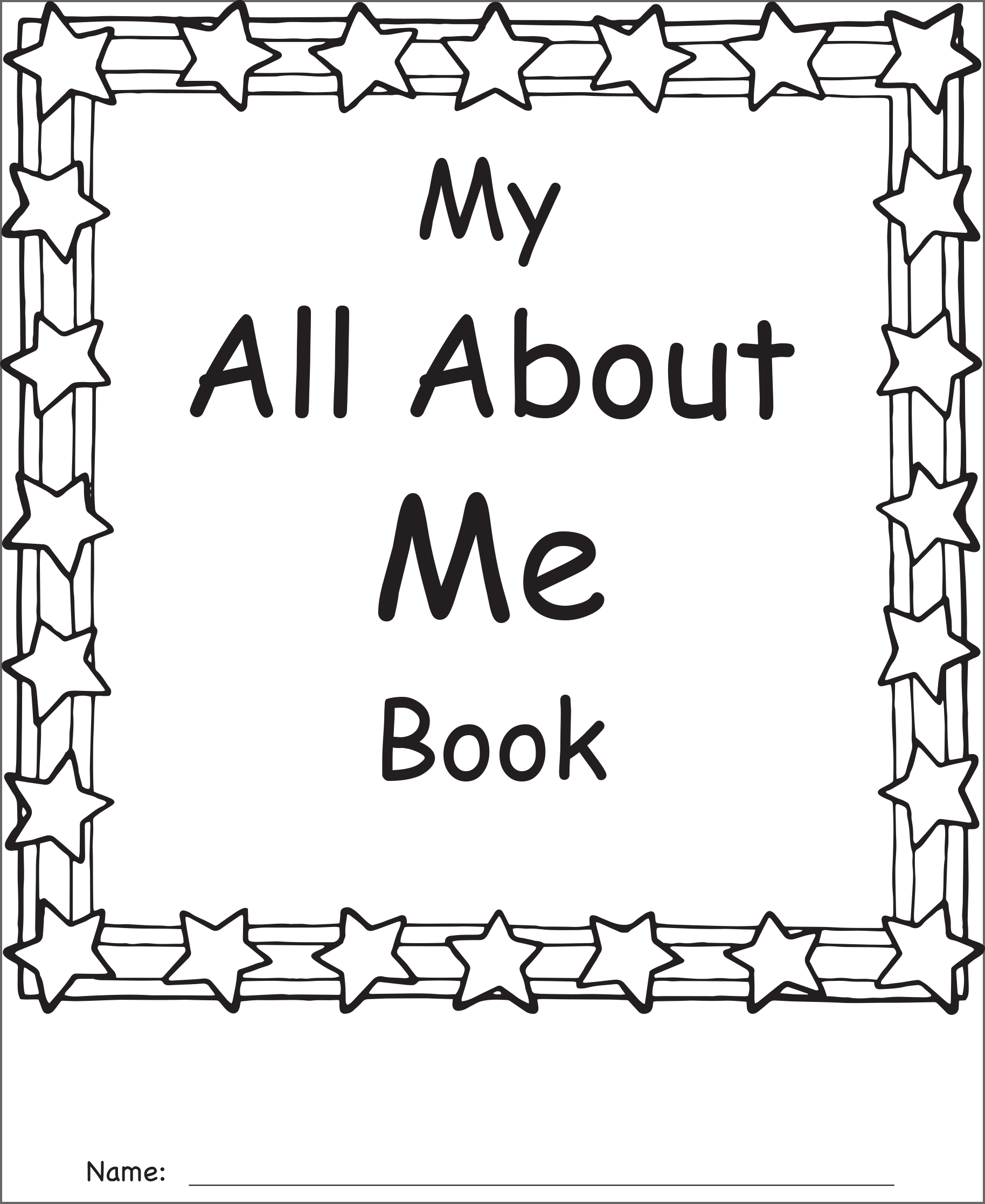 My Own All About Me Book Grades 1 2 TCR62017 Teacher Created Resources
