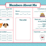 Numbers About Me Worksheet K 3 Teacher Resources