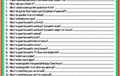 Printable Birthday Interview Questions For Adults Google Search