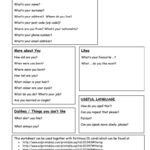 Printable Getting To Know You Worksheets Printable Worksheets