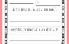 Questions That Connect 5 Free Printable Get To Know You Pages The