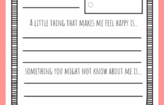 Questions That Connect 5 Free Printable Get To Know You Pages The