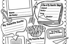 Read All About ME Coloring Pages Worksheets Free Printable Coloring Pages