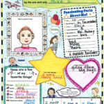 Read All About Me Poster Classroom Worksheet AllAboutMeActivities