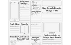 Ready To Decorate Extra Extra Read All About Me Posters All About