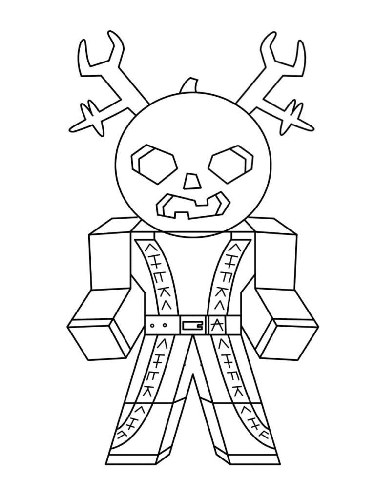 Roblox Coloring Pages Printable PDF For Kids Coloring Pages For Kids