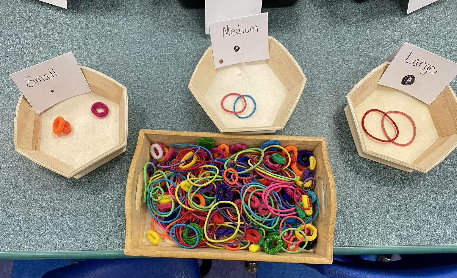 Small Medium And Large Mixed Object Sorting Activity For Preschoolers 