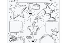 Student All About Me Printable Star Student Poster Student Posters