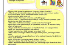 Teenagers Worksheet Free ESL Printable Worksheets Made By Teachers