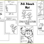 The Art Of Teaching A Kindergarten Blog Dr Seuss All About Me Book