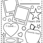 The Frogs And The Flutterbyes All About Me Free Printable