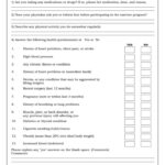 The Physical Activity Readiness Questionnaire Par Q Health History