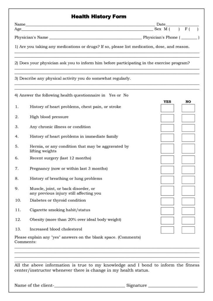 the-physical-activity-readiness-questionnaire-par-q-health-history