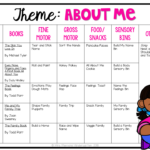 Tot School All About Me Plans And Printables Mrs Plemons