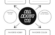 19 Printable All About Me Templates (Free) ᐅ Templatelab for All About Me Worksheet Editable