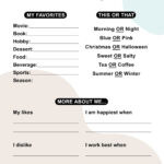 19 Printable All About Me Templates (Free) ᐅ Templatelab With Regard To All About Me Worksheet Employees