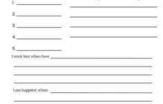 30 All About Me Worksheets (Free Pdf Printables) for All About Me Worksheet Mondaymandala