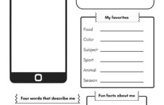 30 All About Me Worksheets (Free Pdf Printables) inside All About Me Worksheet Tiktok