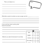 30 All About Me Worksheets (Free Pdf Printables) With Getting To Know Me Worksheet For High School