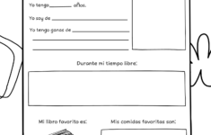 7 Spanish Lessons For Kids Ideas | Spanish Lessons For Kids for All About Me In Spanish Worksheet Free