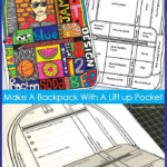 A Backpack All About Me Back To School Art Activity, Writing Regarding All About Me Worksheet Backpack