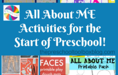 All About Me Activities For The Start Of Preschool! • The inside All About Me Pack Totschooling