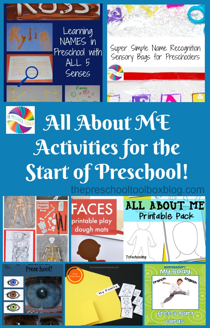 All About Me Activities For The Start Of Preschool! • The inside All About Me Pack Totschooling