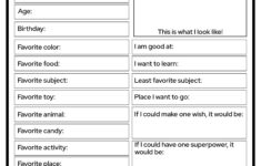 All About Me Adult - 20 Free Pdf Printables | Printablee for All About Me Sheets For Adults