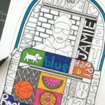 All About Me Back To School Backpack Booklet Art Activity Inside All About Me Bag Printable