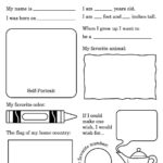 All About Me Blank Template   Imgflip With All About Me Worksheet Meme
