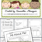 All About Me Book With Teenage Introduction Sheet All About Me