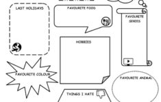 All About Me Discussion Starters, Sp…: Deutsch Daf Arbeitsblätter for All About Me Worksheet Islcollective