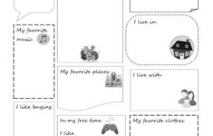 All About Me Discussion Starters, Sp…: English Esl Worksheets Pdf for All About Me Worksheet Intermediate