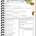 All About Me: English Esl Worksheets Pdf & Doc With All About Me Worksheet Intermediate