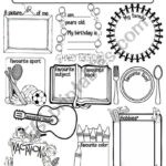 All About Me   Esl Worksheetgabaso With Regard To All About Me Worksheet Music