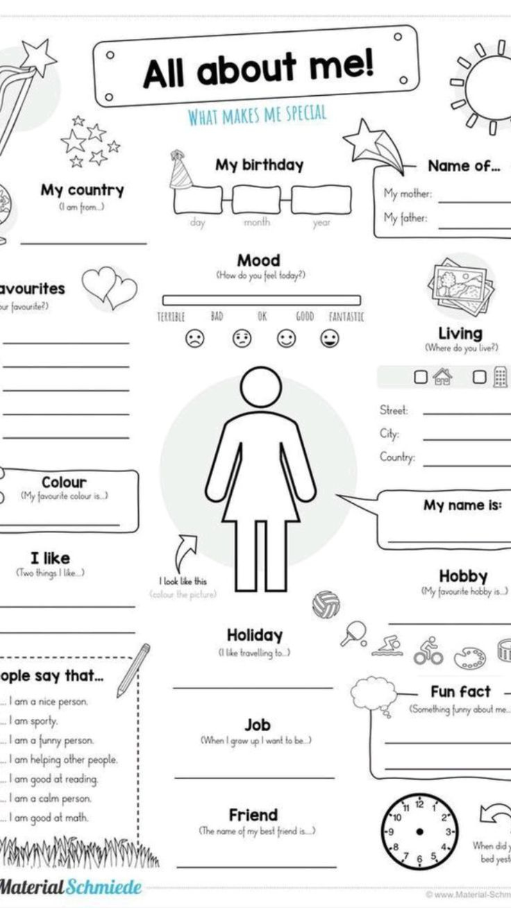 All About Me 😍 intended for All About Me Worksheet Meme