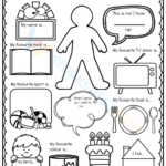 All About Me: First Day Activity Sheet Worksheet With All About Me Worksheet First Day